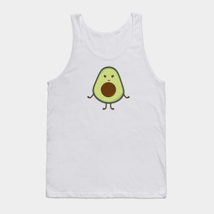 Kawaii Cute Avocado Tank Top